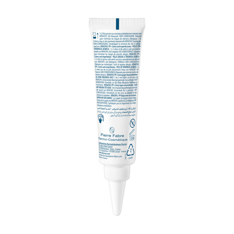 Ducray Keracnyl PP+, crema contro le imperfezioni, 30 ml 