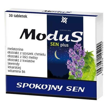 Modus Sen Plus, 30 tablets