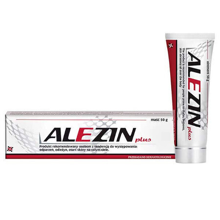 Alezin Plus, Salbe für Wunden, Dekubitus und Schürfwunden, 50 g