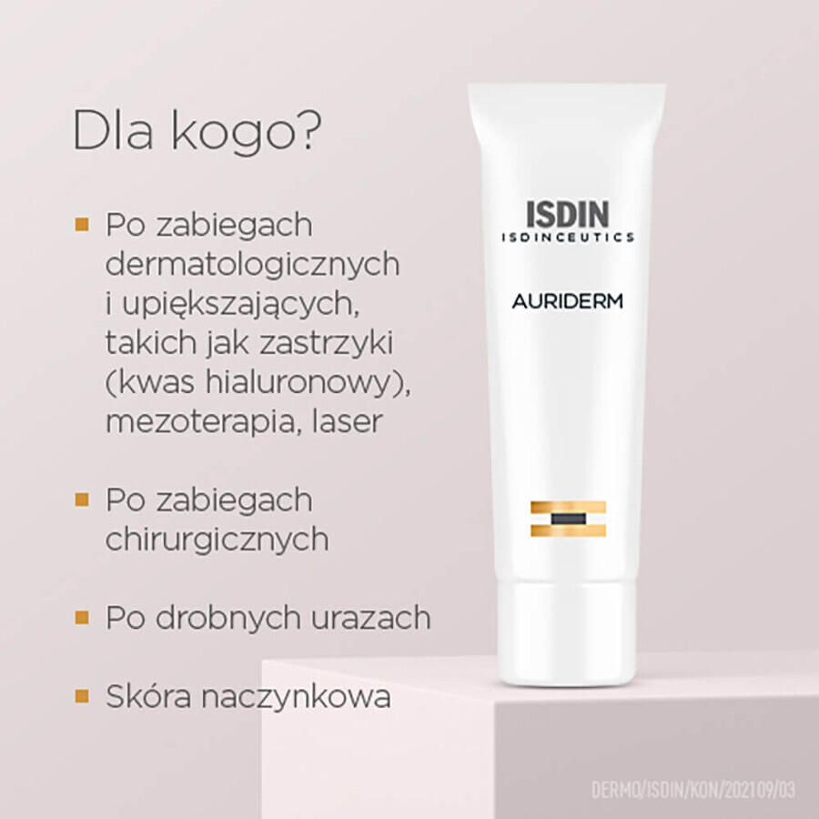 Isdin Isdinceutics Auriderm, Creme mit oxidiertem Vitamin K, 50 ml