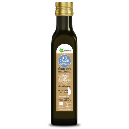 EkaMedica Cold pressed black cumin seed oil, 250 ml