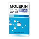 Molekin Seleniu 100 mcg, 30 comprimate filmate, Zdrovit