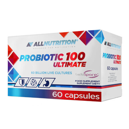 Allnutrition Probiotic 100 Ultimate, 60 capsule