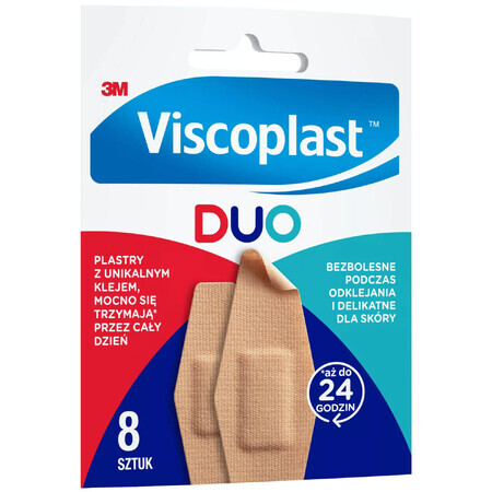 Viscoplast Duo, elastische Binde, wasserdicht, 8 Stück