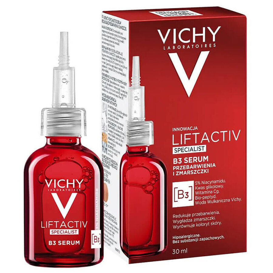 Vichy Liftactiv Specialist B3, Serum zur Reduzierung von Verfärbungen und Falten, 30 ml