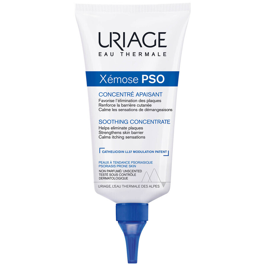 Uriage Xemose PSO, concentré apaisant pour les peaux à tendance psoriasique, 150 ml