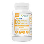 Wish Vitamin D3 800IU 20 µg Junior, Orangengeschmack, 120 Lutschtabletten