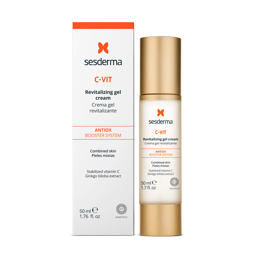 Sesderma C-Vit, revitalizing gel-cream for the face, 50 ml