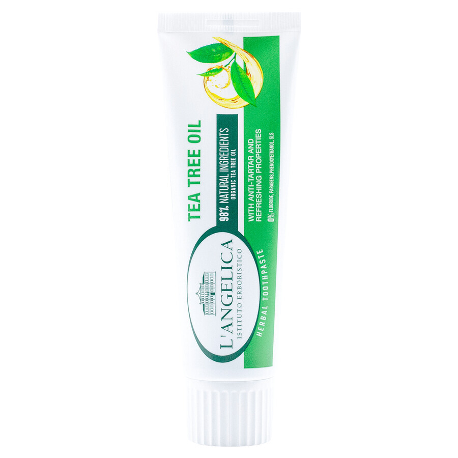 L'Angelica, dentifrice à l'huile d'arbre à thé, 75 ml