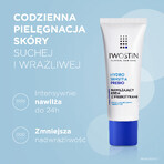 Iwostin Hydro Sensitia Prebio, moisturizing cream with prebiotics, sensitive, dry and very dry skin, 50 ml