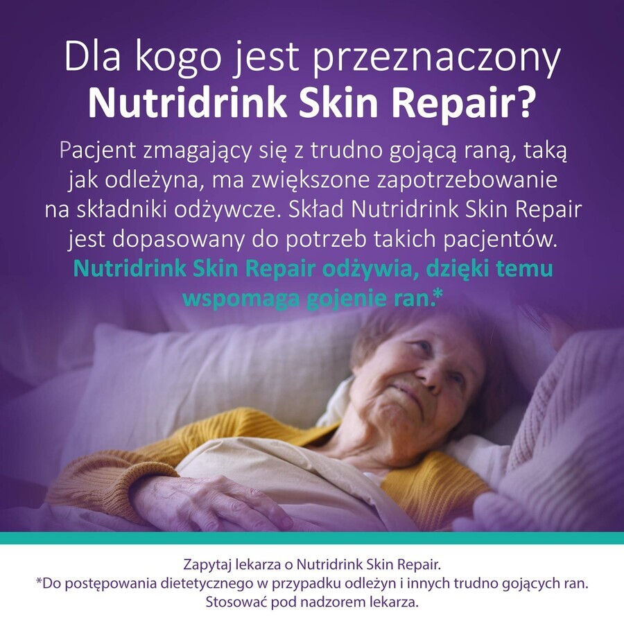 Nutridrink Skin Repair, Schokoladengeschmack, 4 x 200 ml