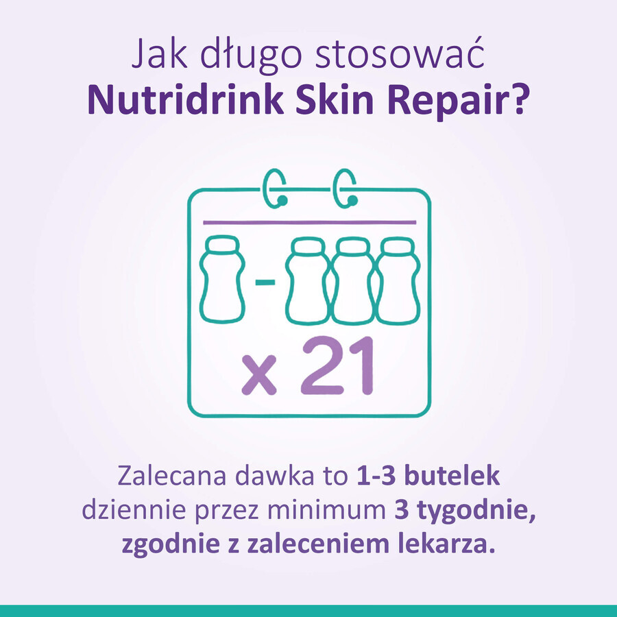 Nutridrink Skin Repair, Schokoladengeschmack, 4 x 200 ml