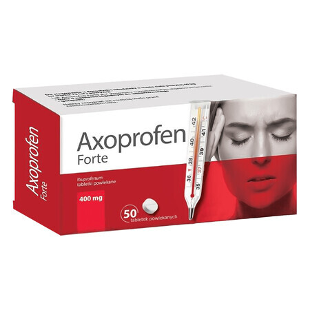 Axoprofen Forte 400 mg, 50 Tabletten