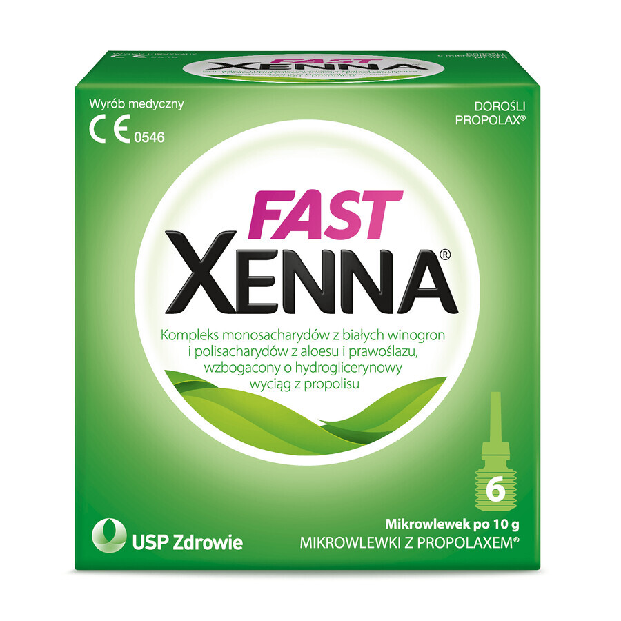 Xenna Fast, 10 g x 6 microinfusioni