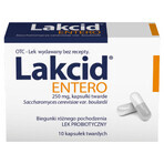 Lakcid Entero 250 mg, 10 capsules