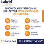 Lakcid Entero 250 mg, 10 capsules