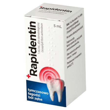 Rapidentin 1 ml/ml, Dentalflüssigkeit, 5 ml