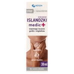 Icelandic Medic+, nanosilver throat spray, strawberry and mint flavor, 30 ml