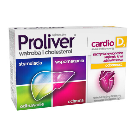 Proliver Cardio D3, 30 Tabletten SHORT DATE