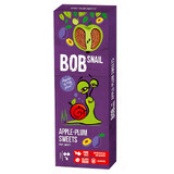 Bob Snail Roll Fruchtsnack, Apfel, Pflaume, 30 g