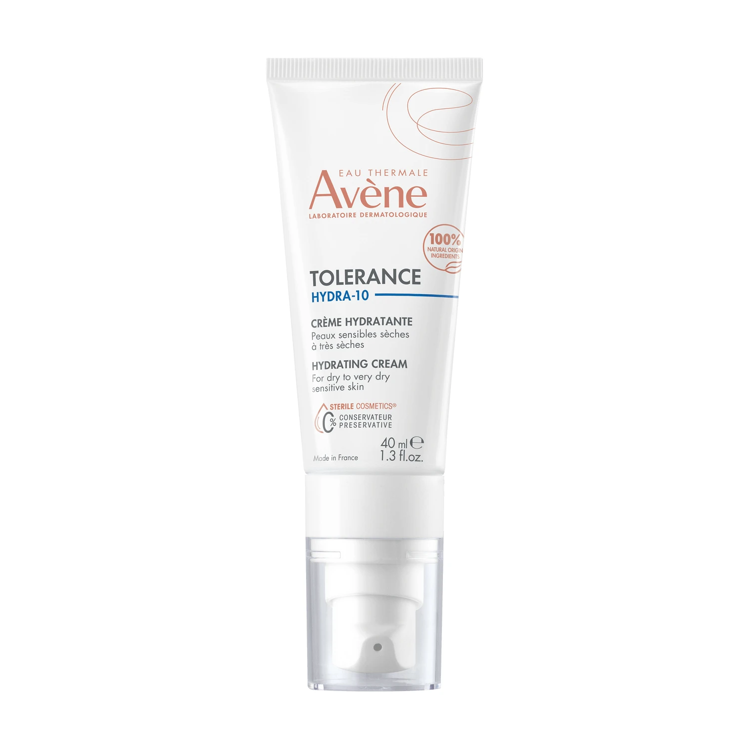 Avene Tolerance Hydra 10, feuchtigkeitsspendende Creme, 40 ml