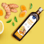 Oleofarm Säfte der Welt Ingwer mit Kurkuma und Zitrone mit Vitamin C, 490 ml