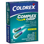 Coldrex Complex Grip 500 mg + 100 mg + 6,1 mg, 16 Kapseln