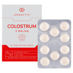 Genactiv Colostrum mit Himbeere, 20 Lutschtabletten