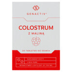 Genactiv Colostrum mit Himbeere, 20 Lutschtabletten