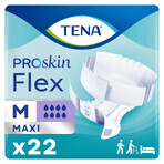 Tena Flex ProSkin, Windeln, Größe M, 71-102 cm, Maxi, 22 Stück