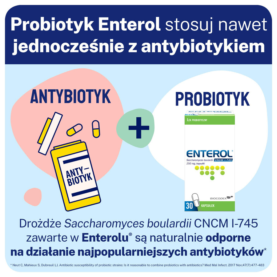 Enterol, 250 mg, 30 Kapseln