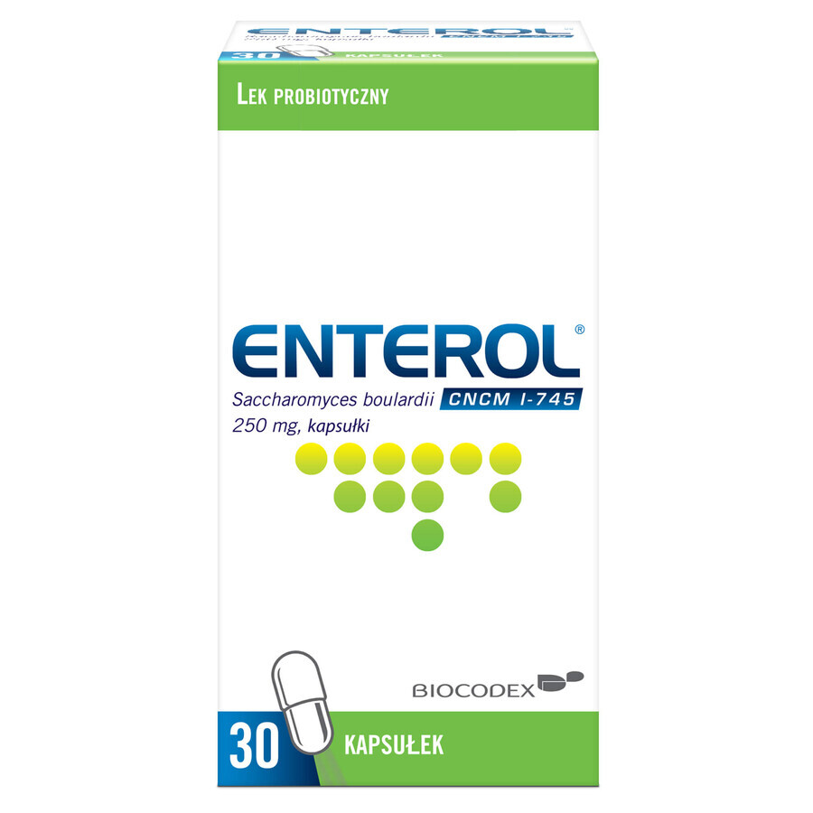 Enterol, 250 mg, 30 Kapseln