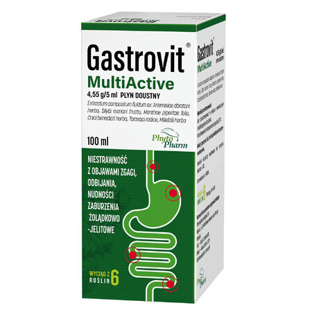 Gastrovit MultiActive 4,55 g/ 5 ml, Flüssigkeit zum Einnehmen, 100 ml