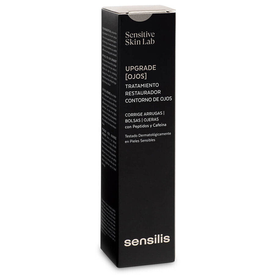 Sensilis Upgrade, repară și ridică crema de ochi, 15 ml