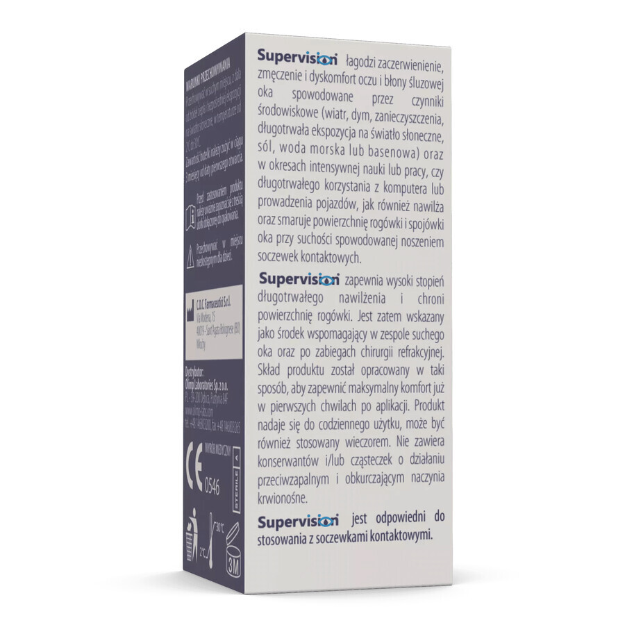 Olympus Supervision, Augentropfen, 10 ml