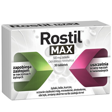 Rostil Max 500 mg, 30 Tabletten