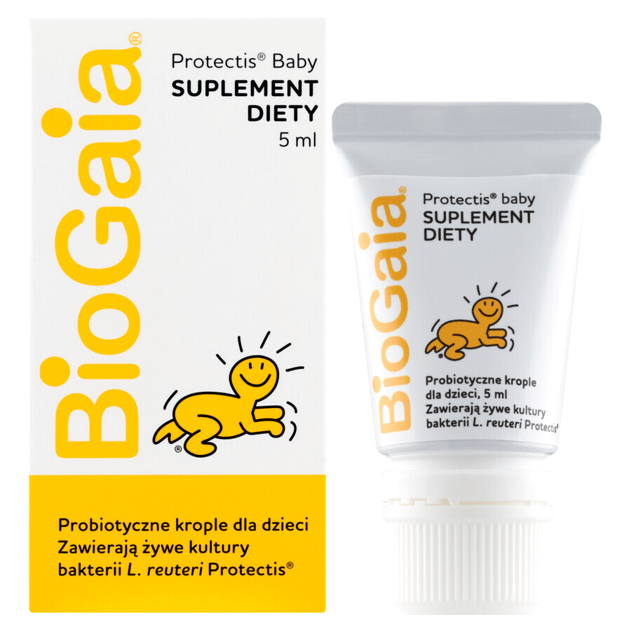 BioGaia Protectis Baby, Tropfen für Kinder, Tube, 5 ml