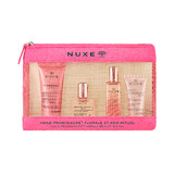 Nuxe Prodigieuse Florale Cosmetic Kit 2023, Duschgel, 30 ml + Trockenöl, 10 ml + Parfüm, 15 ml + Gel-Creme, 15 ml