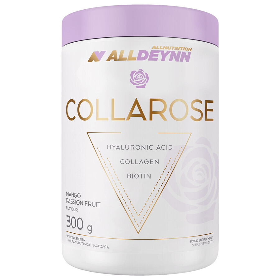 Allnutrition Alldeynn CollaRose, Mango-Maracuja-Geschmack, 300 g