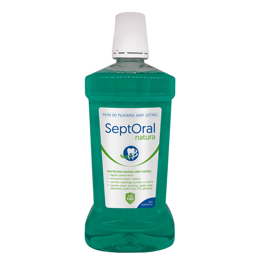 SeptOral Natura, Mundspülung, alkoholfrei, 500 ml