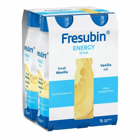 Fresubin Energy, 4 x 200 ml - cu aromă de vanilie, Fresenius Kabi