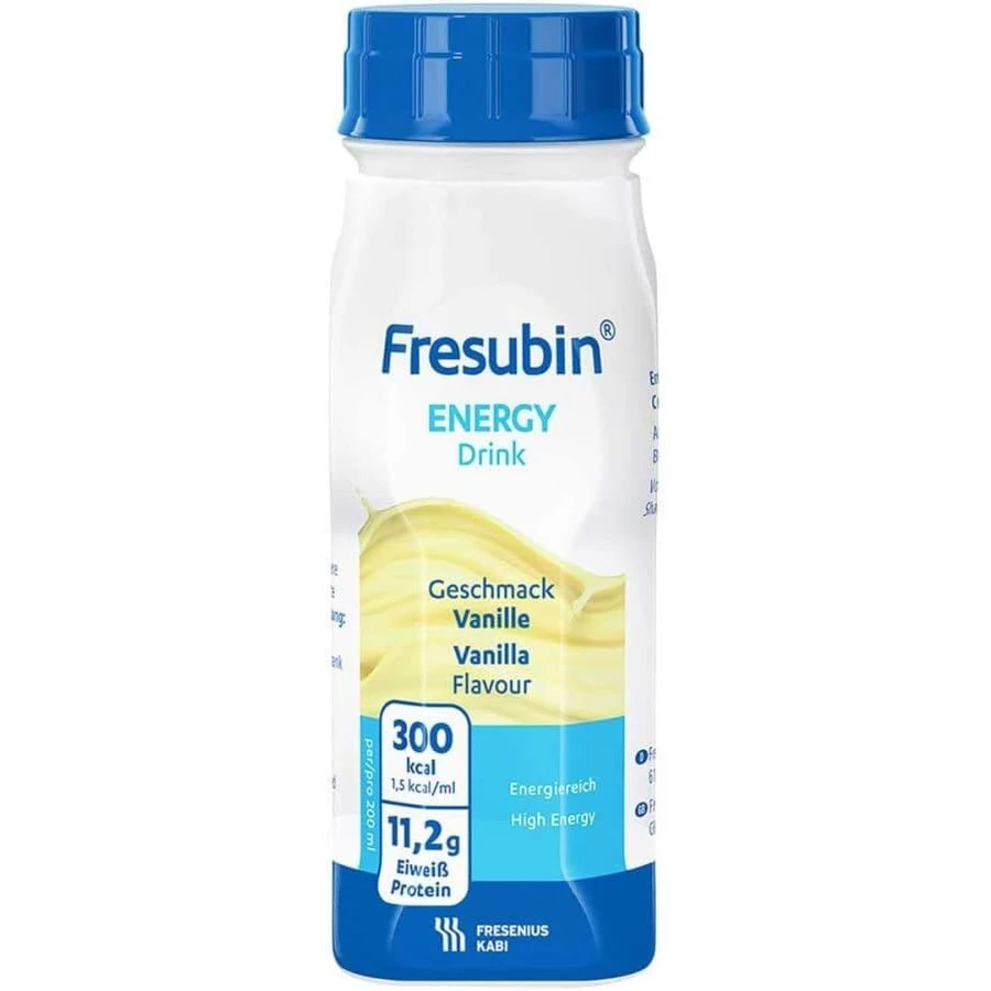 Fresubin Energy, 4 x 200 ml - cu aromă de vanilie, Fresenius Kabi