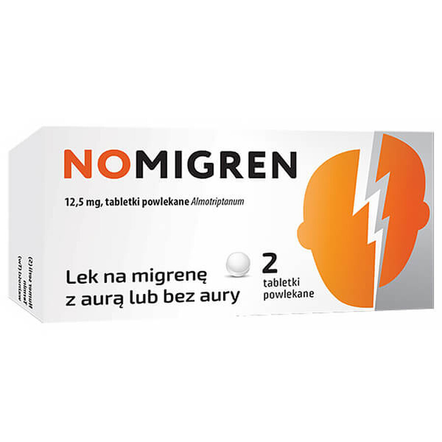 Nomigren 12,5 mg, 2 Filmtabletten