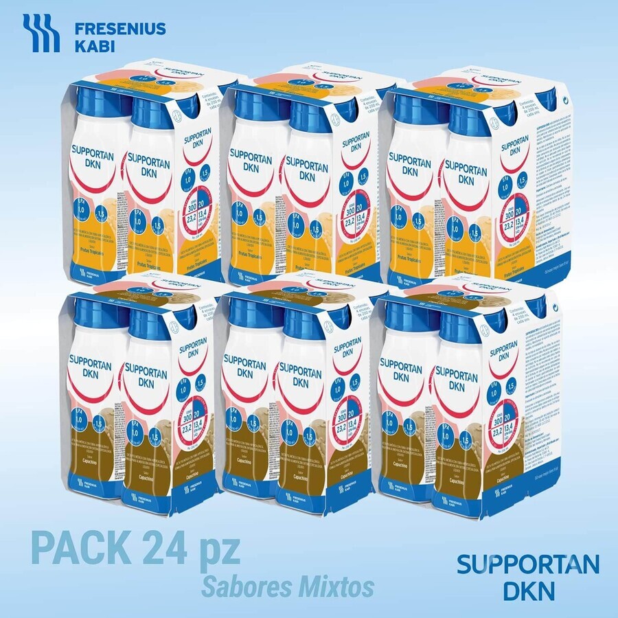 Supportan Drink, Nährstoffpräparat, Geschmacksrichtung Cappuccino, 4 x 200 ml