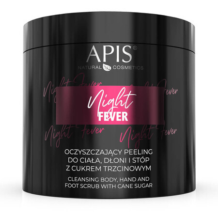 Apis Night Fever, scrub purificante per corpo, mani e piedi, 700 g