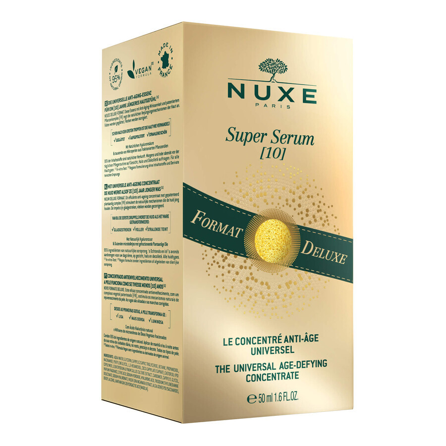 Nuxe Super Serum, concentrat universal anti-îmbătrânire pentru toate tipurile de ten, 50 ml