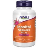 Now Foods Inositol, Inositol 500 mg, 100 vegetarische Kapseln