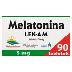 Melatonin LEK-AM 5 mg, 90 tablets