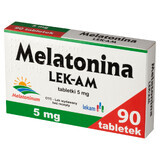 Melatonin LEK-AM 5 mg, 90 tablets