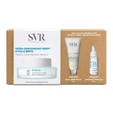 SVR Kit Hyalu Biotic, regenerierendes straffendes Gel, 50 ml + Ampulle Hydra, feuchtigkeitsspendendes Serum, 10 ml + Biotic Collagen, regenerierende Creme, 15 ml als Geschenk